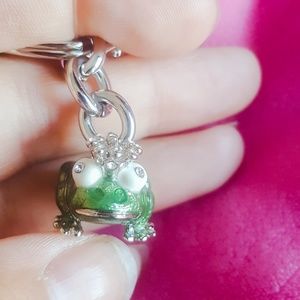 Coach Frog Keychain
